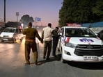 Police activate 78 checkpoints, deploy bomb squads and counter-assault teams, and enforce strict drink-and-drive checks near party hotspots. (HT Archive)