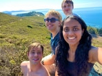 An Indian founder recalled a chance hike with tech peers who later became billionaires.