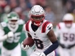 Stefon Diggs #8 of the New England Patriots runs with the ball during the second quarter against the New York Jets Stefon Diggs #8 of the New England Patriots runs with the ball during the second quarter against the New York Jets