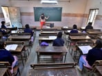The framework aims to address student suicides, digital stress and hoax bomb threats, alongside disaster preparedness in schools. (HT Archive) The framework aims to address student suicides, digital stress and hoax bomb threats, alongside disaster preparedness in schools. (HT Archive)