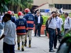 A call about the fire was received around 10.45 am on Sunday. A call about the fire was received around 10.45 am on Sunday.