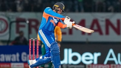 Abhishek Sharma is currently holding the top spot in ICC T20I batting charts. (PTI) Abhishek Sharma is currently holding the top spot in ICC T20I batting charts. (PTI)