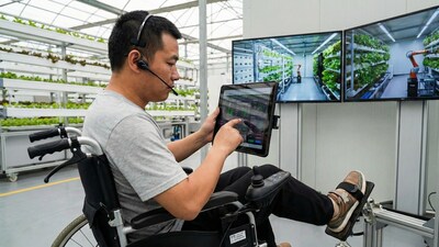 A paralysed Chinese man inspired many after developing a smart agriculture system. (Representational image/Gemini AI generated) A paralysed Chinese man inspired many after developing a smart agriculture system. (Representational image/Gemini AI generated)