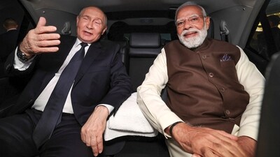 PM Narendra Modi expressed concerns over reports of attack on Vladimir Putin's residence. In this image posted on Dec. 4, 2025, Prime Minister Narendra Modi and Russian President Vladimir Putin travel in a car to 7, Lok Kalyan Marg in New Delhi. (File photo) PM Narendra Modi expressed concerns over reports of attack on Vladimir Putin's residence. In this image posted on Dec. 4, 2025, Prime Minister Narendra Modi and Russian President Vladimir Putin travel in a car to 7, Lok Kalyan Marg in New Delhi. (File photo)