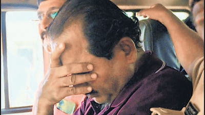 The driver of the BEST bus was arrested from the spot soon after the accident. (Satish Bate/HT Photo) The driver of the BEST bus was arrested from the spot soon after the accident. (Satish Bate/HT Photo)