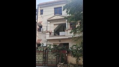 The house in Phase 5, Mohali, where the crime took place late Monday night. (HT File) The house in Phase 5, Mohali, where the crime took place late Monday night. (HT File)