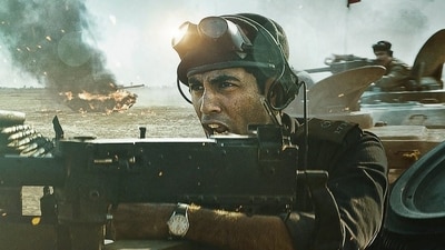 Agastya Nanda in a still from Ikkis. Agastya Nanda in a still from Ikkis.