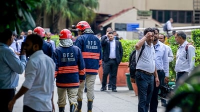 A call about the fire was received around 10.45 am on Sunday. (Representative image/HT PHOTO) A call about the fire was received around 10.45 am on Sunday. (Representative image/HT PHOTO)