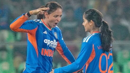 Bowlers backed up skipper Harmanpreet Kaur’s excellent fifty (PTI)