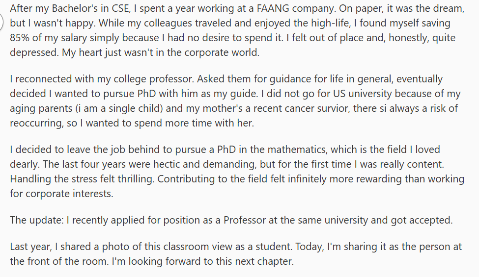A post shared on Reddit. (Screengrab (Reddit)) A post shared on Reddit. (Screengrab (Reddit))