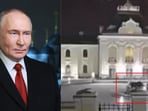 Russia's defense ministry released video footage of a downed drone.