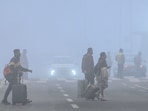 Delhi’s IGI Airport said that delays and cancellations were expected due to dense fog conditions.