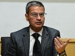 TACKLING CRIME DGP Yadav says all 24 low-intensity grenade attacks, primarily targeting police installations, since September 2024, have been solved and criminal gangs involved have been exposed. (Sanjeev Sharma/HT)