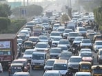 The traffic police, in a statement on Tuesday had said that the entry and exit would be blocked during New Year’s Eve. (Sunil Ghosh/HT Photos)