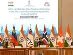 India signed the FTA with Europe's four nation trade bloc in 2024. (AFP file photo)