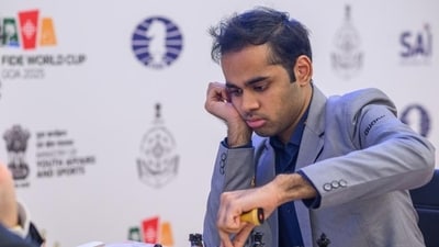 Arjun Erigaisi enjoyed bronze medal success at both the World Rapid and Blitz Championship this week. (FIDE)
