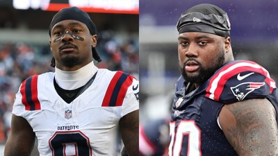 Stefon Diggs and Christian Barmore face assault allegations (AP and X) Stefon Diggs and Christian Barmore face assault allegations (AP and X)