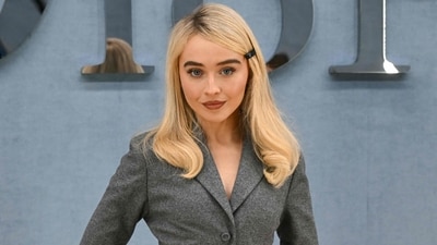 Sabrina Carpenter at the Dior menswear show in Paris (AFP) Sabrina Carpenter at the Dior menswear show in Paris (AFP)