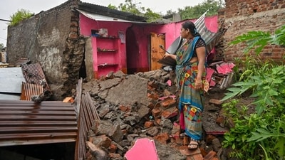 Throughout 2025, several natural disasters hit India, causing widespread damage and disruption to life. Here is a look at them through visuals. (Raju Shinde/HT Photo) Throughout 2025, several natural disasters hit India, causing widespread damage and disruption to life. Here is a look at them through visuals. (Raju Shinde/HT Photo)