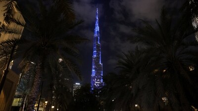 Burj Khalifa is illuminated on New Year's Eve in Dubai, United Arab Emirates, December 31, 2025. REUTERS/Amr Alfiky (REUTERS)