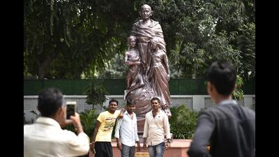 One of the permanent strengths that will keep us safe is Gandhi’s truth, saluting ahimsaic love unto the last human being. (HT Archive) One of the permanent strengths that will keep us safe is Gandhi’s truth, saluting ahimsaic love unto the last human being. (HT Archive)