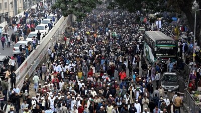 Thousands of people were expected to attend the funeral of Khaleda, who will be laid to rest beside the grave of her husband, former president Ziaur Rahman. (REUTERS)