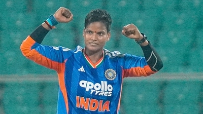 Deepti Sharma celebrates her wicket during the 5th T20I vs Sri Lanka in Trivandrum. (PTI) Deepti Sharma celebrates her wicket during the 5th T20I vs Sri Lanka in Trivandrum. (PTI)
