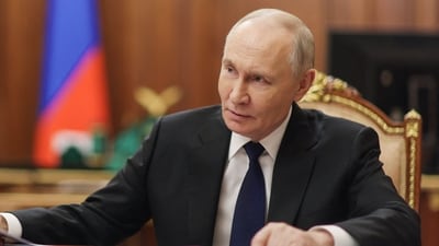 In his address, Putin called on Russians to support the soldiers who are engaged in the offensive in Ukraine. (AFP) In his address, Putin called on Russians to support the soldiers who are engaged in the offensive in Ukraine. (AFP)