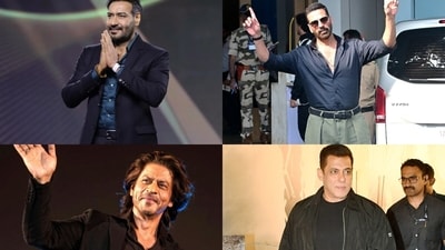 Ajay Devgn, Akshay Kumar, Shah Rukh Khan and Salman Khan Ajay Devgn, Akshay Kumar, Shah Rukh Khan and Salman Khan