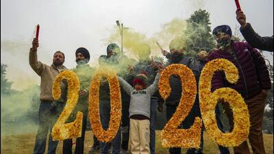Several private and residential venues in Gurugram hosted organised programmes to usher in 2026. (Representative image/PTI) Several private and residential venues in Gurugram hosted organised programmes to usher in 2026. (Representative image/PTI)