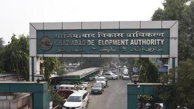 The GDA and UPCA held multiple meetings in 2025 to resolve pending issues after Uttar Pradesh chief minister Yogi Adityanath, during a visit to Ghaziabad on June 26, 2025, directed the authority to expedite the stadium’s construction. (HT Archive) The GDA and UPCA held multiple meetings in 2025 to resolve pending issues after Uttar Pradesh chief minister Yogi Adityanath, during a visit to Ghaziabad on June 26, 2025, directed the authority to expedite the stadium’s construction. (HT Archive)