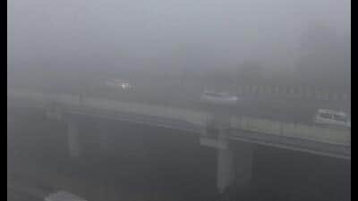 Within the Capital, pollution levels varied significantly but remained universally hazardous. (ANI Video Grab) Within the Capital, pollution levels varied significantly but remained universally hazardous. (ANI Video Grab)