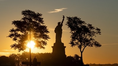 The Statue of Liberty in New York City, Oct. 18. The Statue of Liberty in New York City, Oct. 18.
