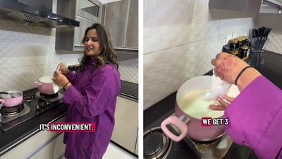 Maya Khan shared a rant about boiling milk in Pakistan. (Instagram/@mmkhan2020)