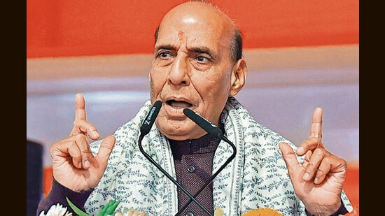Defence minister Rajnath Singh (File Photo)