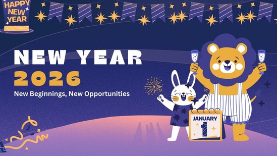 Happy New Year 2026 wishes: Wishing you strength, happiness, and success in the New Year ahead. (Canva)