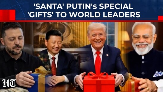 'Santa' Putin's special gifts for world leaders stun all