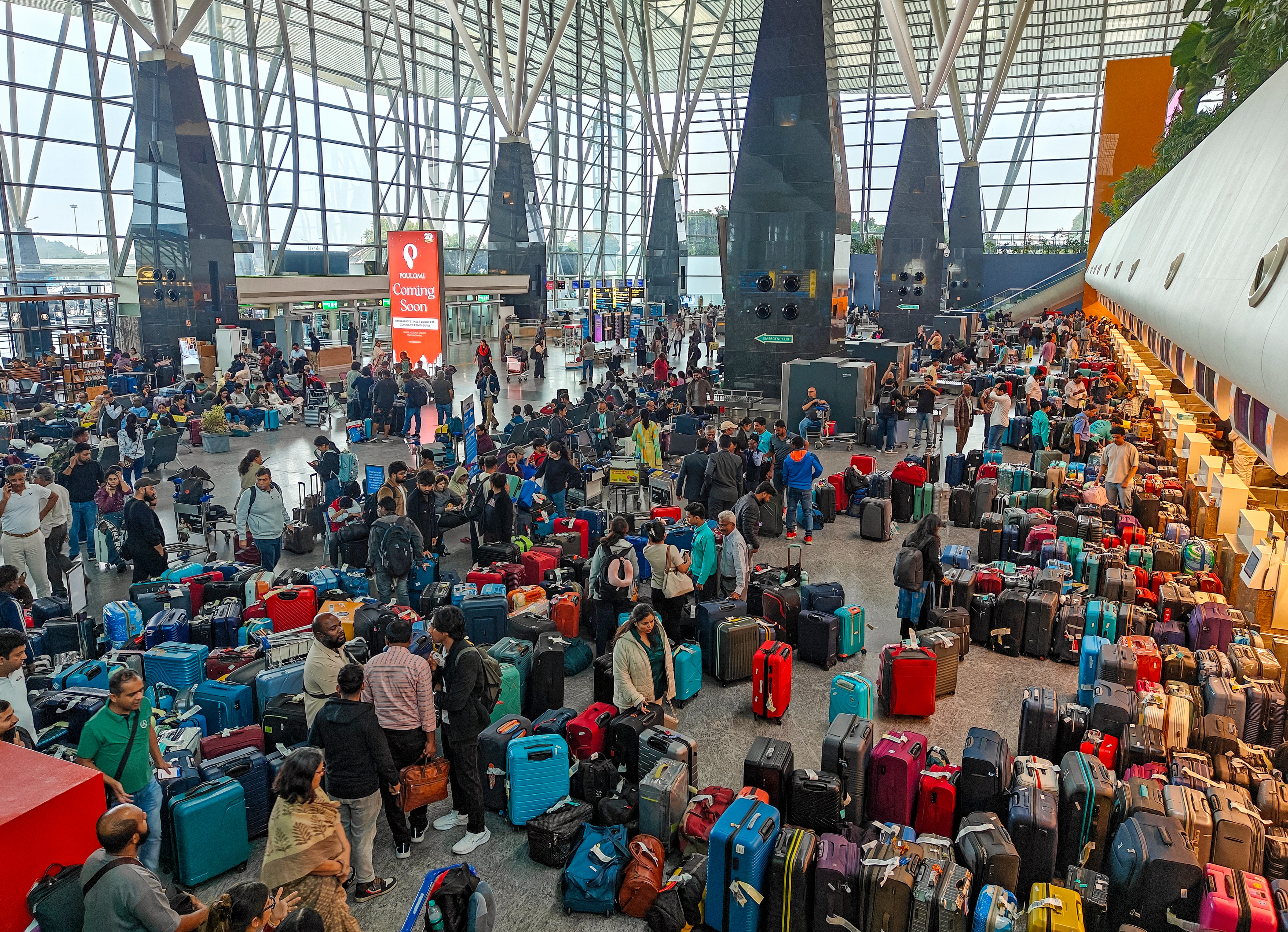 The IndiGo flight cancellation crisis began on December 2 and saw its worst day on December 5 with over 1,500 flights being cancelled across India on that day, before the situation was gradually under control. (File Photo/PTI )