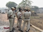 Police have arrested the two men accused of the Faridabad assault, one from Uttar Pradesh and the other from Madhya Pradesh. (HT Photo by Subhash Sharma) Police have arrested the two men accused of the Faridabad assault, one from Uttar Pradesh and the other from Madhya Pradesh. (HT Photo by Subhash Sharma)