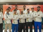 Since Vijender Singh in Beijing 2008, no Indian man has won an Olympic boxing medal across 17 years. (PTI)