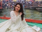 Bhagyashree in Varanasi Bhagyashree in Varanasi