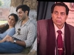 Simar Bhatia, Agastya Nanda and Dharmendra in Ikkis Simar Bhatia, Agastya Nanda and Dharmendra in Ikkis