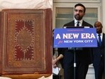 This Quran is a part of the collection at the New York Public Library’s Schomburg Centre for Research in Black Culture. This Quran is a part of the collection at the New York Public Library’s Schomburg Centre for Research in Black Culture.