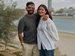 Anushka Sharma's shirt is being sold for well under its usual retail value — roughly <span class='webrupee'>₹</span>5K instead of <span class='webrupee'>₹</span>15K. (Instagram/ Virat Kohli)