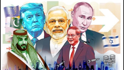 India’s foreign policy mandarins face quite the juggling act in 2026. (HT) India’s foreign policy mandarins face quite the juggling act in 2026. (HT)