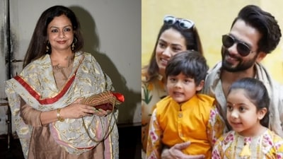 Neelima Azeem talks about her bond with grandkids Misha and Zain Kapoor. Neelima Azeem talks about her bond with grandkids Misha and Zain Kapoor.