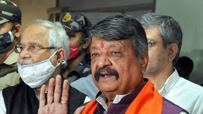 Kailash Vijayvargiya on X said he regretted the use of the objectionable word before the media as he explained how he and his team have been working without sleep in areas affected by contaminated water. (PTI)