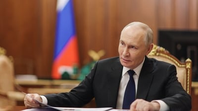 Russian President Vladimir Putin. (AFP) Russian President Vladimir Putin. (AFP)