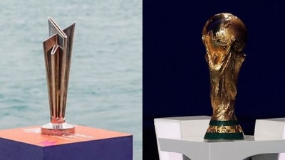 Fans won’t have a moment to breathe as global tournaments take center stage, led by the T20 World Cups and the FIFA World Cup. (PTI and Reuters) Fans won’t have a moment to breathe as global tournaments take center stage, led by the T20 World Cups and the FIFA World Cup. (PTI and Reuters)
