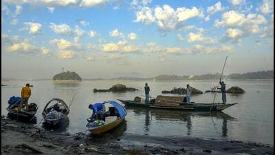 The Brahmaputra is not just a water channel, but an ecosystem that feeds millions of lives — human, animal and plant. Any reduction in fresh water flow would have a grievous impact downstream. (PTI) The Brahmaputra is not just a water channel, but an ecosystem that feeds millions of lives — human, animal and plant. Any reduction in fresh water flow would have a grievous impact downstream. (PTI)